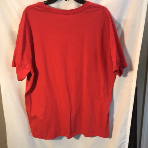Disney mens size 2XL Grumpy red short sleeved T-shirt - Picture 4 of 5